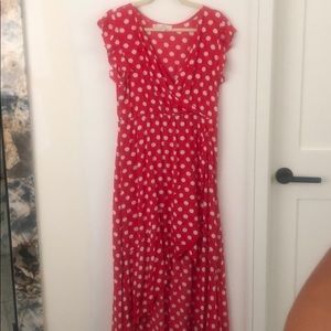 Polka dot Maxi dress